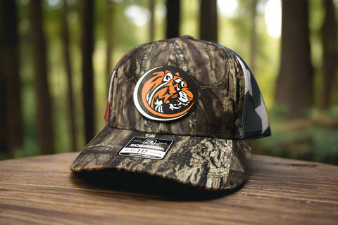 Armada Tiger OSFM Camo/Flag Snapback