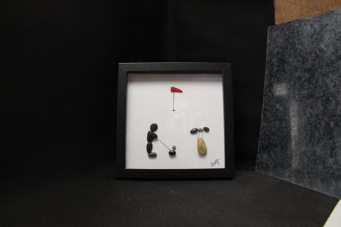 Golf Art By Amy Shadow Box