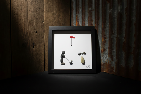 Golf Art By Amy Shadow Box
