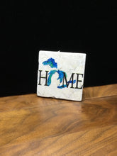 Load image into Gallery viewer, HOME Great Lakes Tile Coaster The Ravaged Barn
