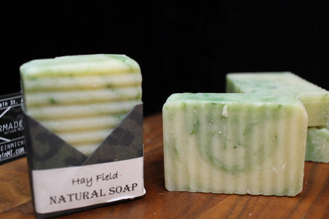 Natural Handmade Hay Field Soap by Joellen Clark
