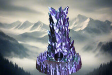 Load image into Gallery viewer, Iridecent Spikey Dice Tower By AML
