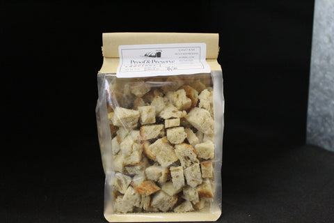 On the floor Croutons
