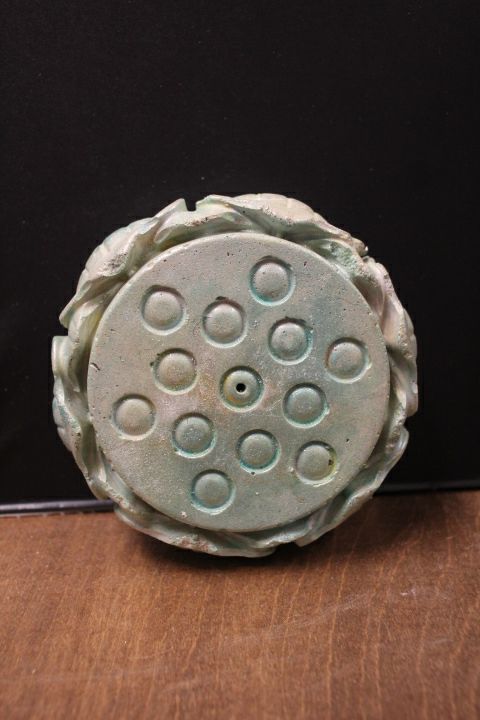 Light Green White Lotus Incense Holder by Gypsy Soul Accessories