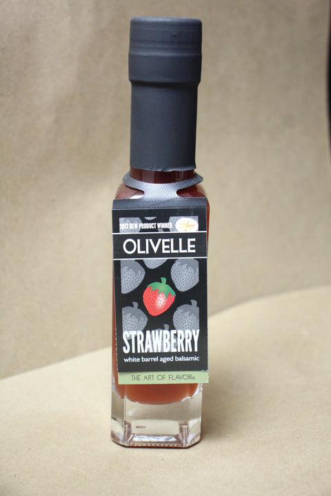 Strawberry White Barrel Aged Balsamic by Olivelle