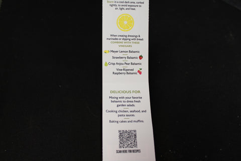 Sicilian Lemon Infused Olive Oil