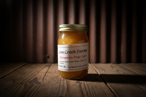 Cinnamon Pear Jam by Cove Creek Farms