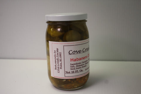 Habanero Dill Pickles by Cove Creek Farms