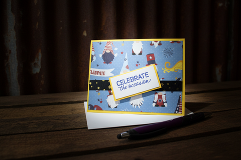 Celebrate the Occasion Gnome Card