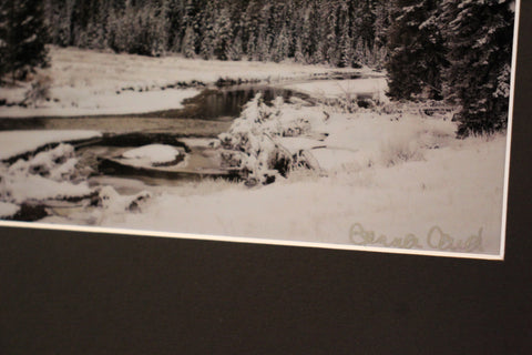Genna Card Snowy River Bend Print