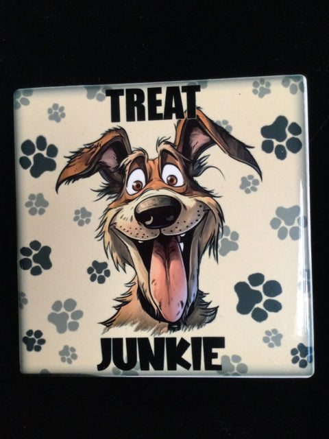 Treat Junkie Coaster by June Bug