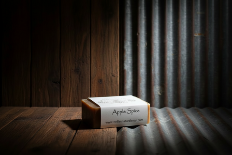 Nellies Natural Soap Apple Spice Goat Milk Soap