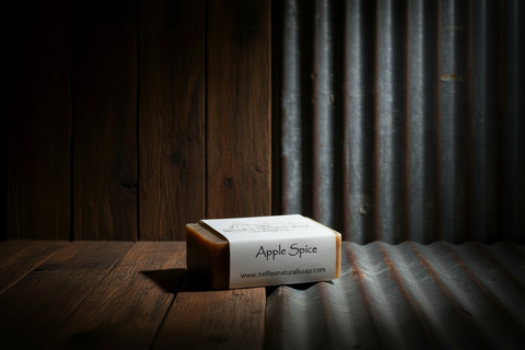 Nellies Natural Soap Apple Spice Goat Milk Soap