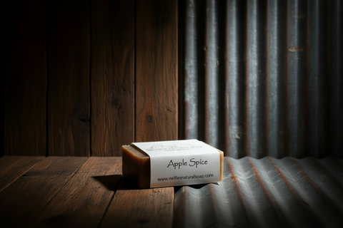 Nellies Natural Soap Apple Spice Goat Milk Soap