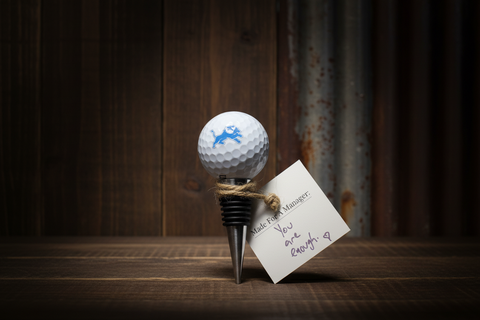 Millertime Tools Detroit Lions Golf Ball Bottle Stopper