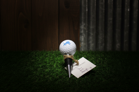 Millertime Tools Detroit Lions Golf Ball Bottle Stopper