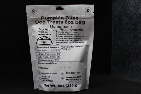 Dog Treats Pawfect Treats Pumpkin Pet Treats
