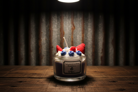 Scent Mixed Berry Regular TastyWorxCandleCo Soy Candles