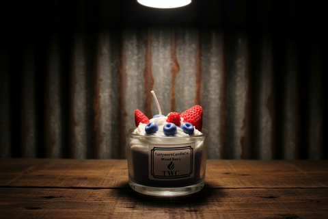 Scent Mixed Berry Regular TastyWorxCandleCo Soy Candles