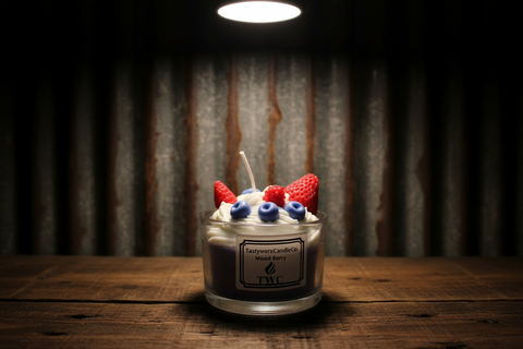 Scent Mixed Berry Regular TastyWorxCandleCo Soy Candles