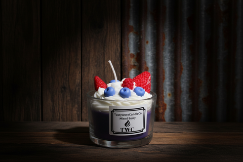 Scent Mixed Berry Regular TastyWorxCandleCo Soy Candles