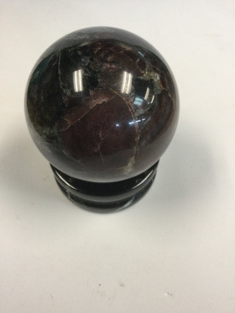 54 mm Garnet Sphere by Pirate Booty and Crystal Treasures