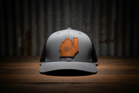 Michigan Carry Patch on Grey SnapBack