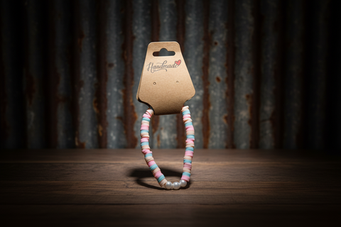 Cotton Candy Pearl Accent Bracelet
