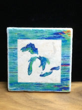 Load image into Gallery viewer, MI Watercolor Coaster by Ravaged Barn
