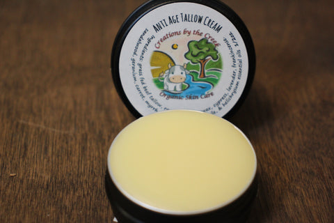 Anti Age Tallow Cream, 1/2 oz by Creations by the Creek