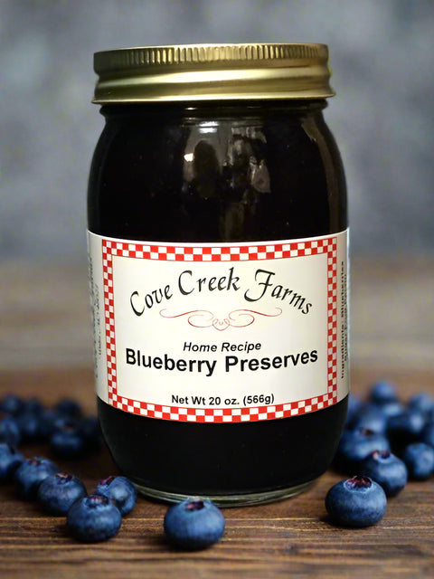 Blueberry Preserves by Cove Creek Farms