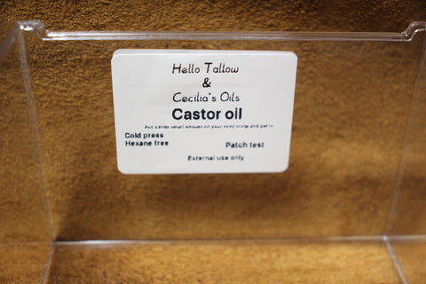 Hello Tallow and Cecilia’s Oils Castor Oil Roller