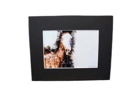 Genna Card Copper Spirit Horse Print