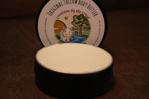 Original Tallow Body Butter, 2oz by Creations by the Creek