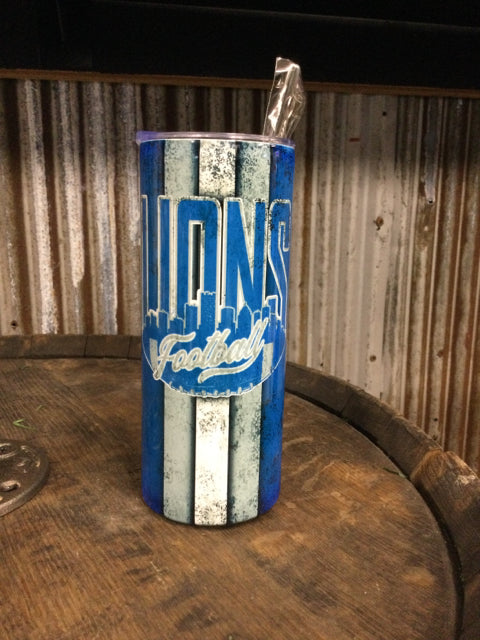 Lions Tumbler by June Bugs