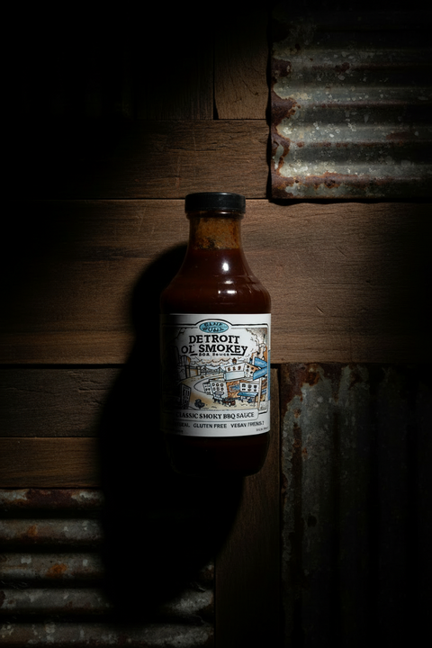 Detroit Ol' Smokey BBQ Sauce by Blue Kuna