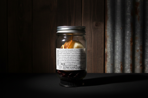 Cherry Citrus Smash Cocktail Mix by Twisted Craft Cocktails