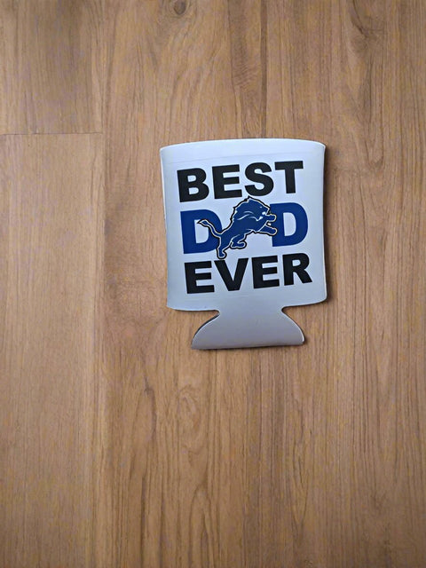 Best Dad Ever Coozie by Ravaged Barn