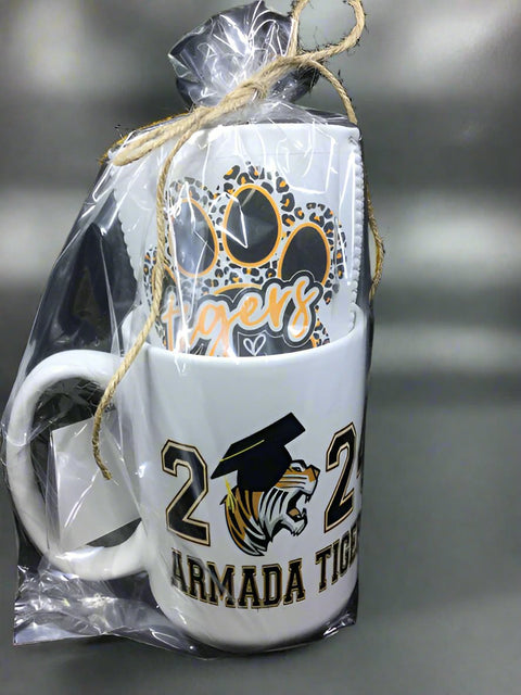 Armada Tigers Mug with Coozie by Ravaged Barn