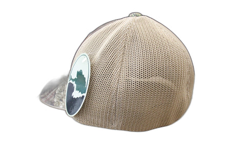 Join Or Die AR Leather Patch Camo Trucker Hat