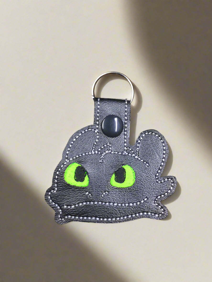 Toothless Key Chain by Stitching Critters – Armade in MI