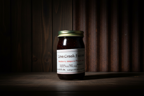 Blackberry Jalapeno Pepper Jam by Cove Creek Farms