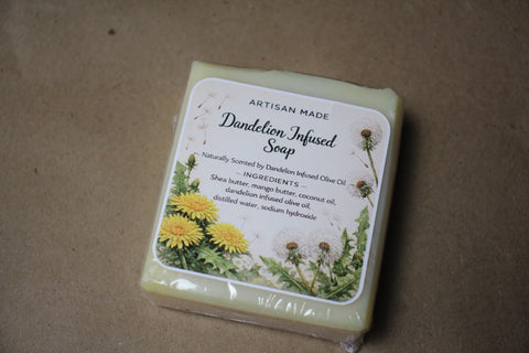 Artisan Made Dandelion Infused Soap