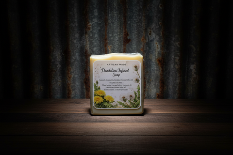Artisan Made Dandelion Infused Soap