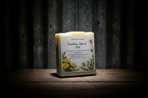 Artisan Made Dandelion Infused Soap