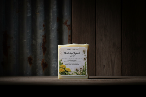 Artisan Made Dandelion Infused Soap