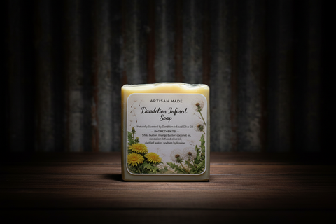 Artisan Made Dandelion Infused Soap