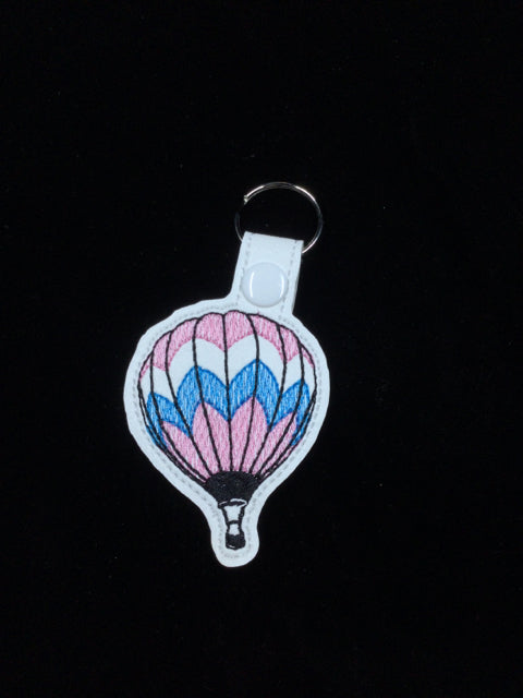 Hot Air Balloon Key Chain by Stitching Critters