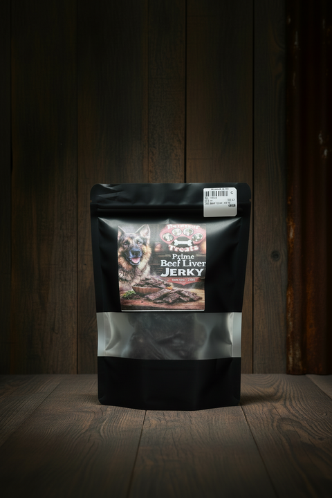 Premium Beef Liver Dog Treats by Pawfect Treats