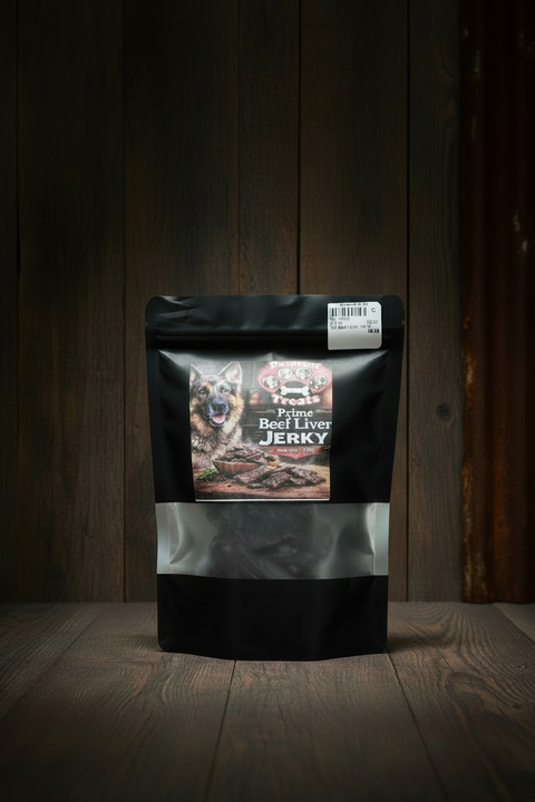 Premium Beef Liver Dog Treats by Pawfect Treats